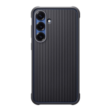 Samsung műanyag telefonvédő (dupla rétegű, gumírozott) FEKETE Samsung Galaxy S25 Plus (SM-S936) tok és táska