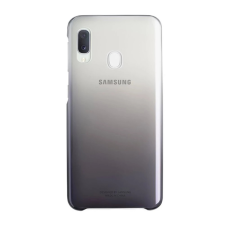 Samsung műanyag telefonvédő (színátmenet) FEKETE tok és táska