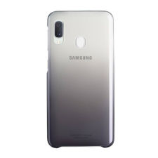 Samsung műanyag telefonvédő (színátmenet) FEKETE [Samsung Galaxy A20e (SM-A202F)] (EF-AA202CBE) tok és táska