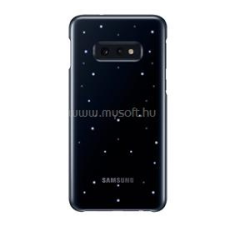 Samsung műanyag telefonvédő (ultravékony, hívás és üzenetjelző funkció, LED világítás) FEKETE (EF-KG970CBEGWW) tok és táska