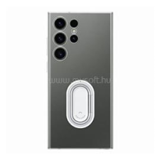 Samsung műanyag telefonvédő (ultravékony, tartógyűrű, kitámasztó) ÁTLÁTSZÓ (EF-XS918CTEGWW) tok és táska