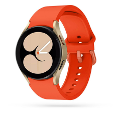 Samsung Okosóra kiegészítők Samsung Galaxy Watch7 okosóra szíj - narancs szilikon szíj okosóra kellék