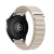 Samsung Okosóra kiegészítők Samsung Galaxy Watch 3 (45 mm) okosóra szíj - F- Design FS05 - bézs szilikon szíj (szíj szélesség: 22 mm)