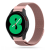 Samsung Okosóra kiegészítők Samsung Galaxy Watch FE - TECH-PROTECT Milaneseband ”2” - mágneses rose gold fémszíj (20 mm szíj szélesség)