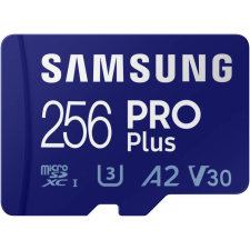 Samsung Pro Plus 256GB microSD (MB-MD256KA/EU) memória kártya adapterrel (MB-MD256KA/EU) memóriakártya