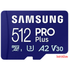 Samsung Pro Plus microSD kártya R180/W130, 512GB memóriakártya