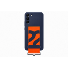 Samsung S22 Plusz szilikon tok szíjjal, kék (OSAM-EF-GS906TNEG) mobiltelefon kellék
