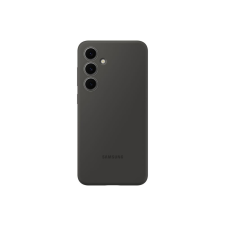 Samsung S24 FE szilikon védőtok, Fekete tok és táska