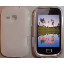 Samsung S6500 Galaxy Mini 2, Szilikon tok, S-Case, átlátszó tok és táska