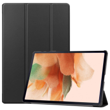 Samsung S7+/S7 FE tablet tok,Fekete tablet tok
