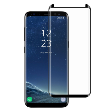  Samsung S8 G950 üvegfólia- fekete Full Glue üvegfólia mobiltelefon kellék