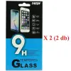 Samsung Samsung Galaxy A15 4G / A15 5G / M15 5G SM-A155F / A156B / M156B, 2db Kijelzővédő fólia, ütésálló fólia (az íves részre NEM hajlik rá!), Tempered Glass (edzett üveg), Clear
