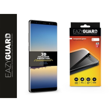 Samsung Samsung N950F Galaxy Note 8 gyémántüveg képernyővédő fólia - Diamond Glass 3D Fullcover - fekete mobiltelefon kellék