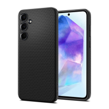 Samsung Spigen Liquid Air Samsung Galaxy A55 5G tok, Matte Black, fekete ACS07526 tok és táska