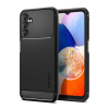 Samsung Spigen Rugged Armor Samsung Galaxy A14 5G tok, Matte Black, fekete