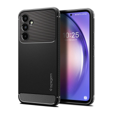 Samsung Spigen Rugged Armor Samsung Galaxy A54 5G tok, Matte Black, fekete tok és táska
