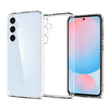 Samsung Spigen Ultra Hybrid Samsung Galaxy S24 FE tok, Crystal Clear, átlátszó tok és táska