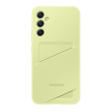 Samsung szilikon telefonvédő (bankkártya tartó) LIME Samsung Galaxy A34 5G (SM-A346) tok és táska