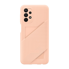 Samsung szilikon telefonvédő (bankkártya tartó) RÓZSASZÍN Samsung Galaxy A23 5G (SM-A236F) tok és táska