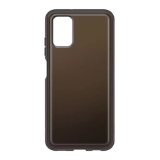 Samsung szilikon telefonvédő FEKETE [Samsung Galaxy A03s (SM-A037F)] tok és táska