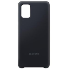 Samsung szilikon telefonvédő FEKETE Samsung Galaxy A71 (SM-A715F) tok és táska