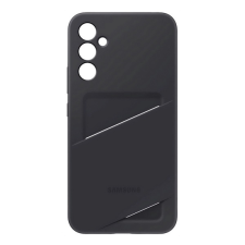 Samsung szilikon telefonvédő (kártyazseb) FEKETE Samsung Galaxy A35 5G (SM-A356) tok és táska