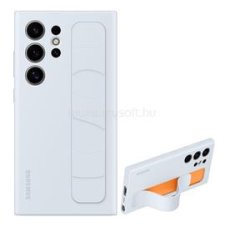 Samsung szilikon telefonvédő (matt, beépített szíj) VILÁGOSKÉK (EF-GS928CLEGWW) tok és táska