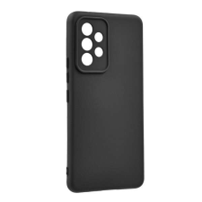 Samsung Szilikon telefonvédő (matt) FEKETE Samsung Galaxy A53 (SM-A536) 5G tok és táska