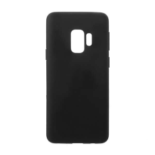 Samsung Szilikon telefonvédő (matt) FEKETE Samsung Galaxy S9 (SM-G960) tok és táska
