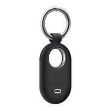 Samsung szilikon tok (kulcstartó) fekete galaxy smarttag2 tok és táska