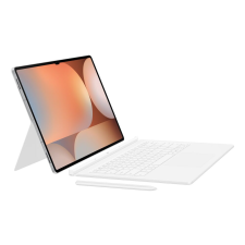 Samsung Tab S10 Ultra/S9 Ultra billentyűzetes tok,Fehér tablet pc