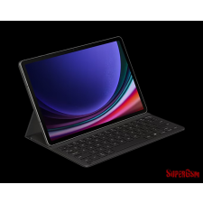 Samsung Tab S9/S9 FE vékony billentyűzetes tok,Fekete tablet tok