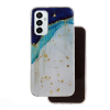 Samsung Telefontok Samsung Galaxy A25 5G - Gold Glam Iceberg - mintás műanyag hátlap tok, szilikon kerettel