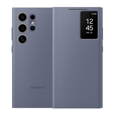 Samsung tok álló (aktív flip, oldalra nyíló, átlátszó el&#337;lap) lila ef-zs928cvegww tok és táska