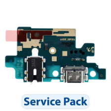 Samsung Töltő csatlakozó panel (gyári ServicePack) Samsung Galaxy A40 (A405F) [GH96-12454A] mobiltelefon, tablet alkatrész
