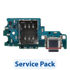 Samsung Töltő csatlakozó panel (gyári ServicePack) Samsung Galaxy S21 FE (G990B) [GH96-14548A] mobiltelefon, tablet alkatrész