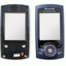 Samsung U600 elő+nav.pan, Előlap, zafír mobiltelefon, tablet alkatrész