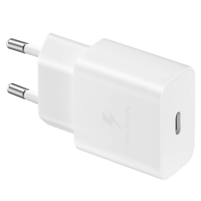 Samsung USB Fali töltő C 15W PD AFC fehér (EP-T1510NWEGEU) mobiltelefon kellék