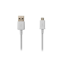 Samsung USB - microUSB kábel 100cm fehér ECO (ECB-DU4AWE) kábel és adapter