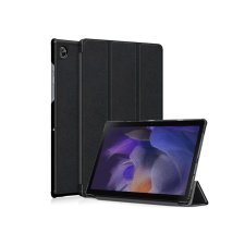  Samsung X200/X205 Galaxy Tab A8 10.5 védőtok (Smart Case) on/off funkcióval - black (ECO csomagolás) tablet tok