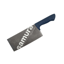 Samura-Arny Asian Satar, AUS-8 acél, 20.9 cm, ezüst/kék kés és bárd