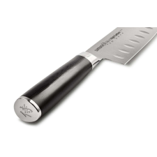Samura -MoV szantoku kés, AUS-8 acél, 18 cm, ezüst/fekete kés és bárd