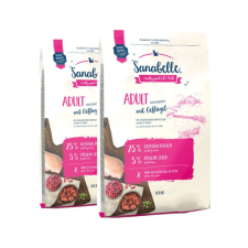Sanabelle Adult baromfi 20 kg (2 x 10 kg) macskaeledel
