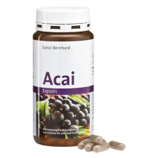 Sanct Bernhard Acai berry 500mg kapszula 180db vitamin és táplálékkiegészítő