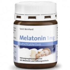 Sanct Bernhard Melatonin rágótabletta - 120db gyógyhatású készítmény