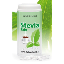 Sanct Bernhard Stevia-Tabletta 600 db 97 % Rebaudiosid A vitamin és táplálékkiegészítő