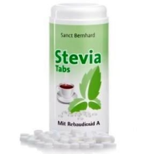 Sanct Bernhard stevia tabletta Rebaudiozid A-val 600db vitamin és táplálékkiegészítő