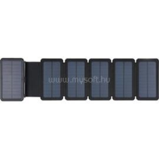 SANDBERG Akkubank - Solar 6-Panel Powerbank 20000 (napelemes; kültéri; IPX4 cseppálló; LED lámpa; 2xUSB-A+USB-C) (SANDBERG_420-73) power bank