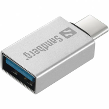 SANDBERG CU0106 USB-C apa - USB-A anya Adapter kábel és adapter