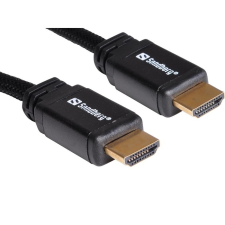 SANDBERG kábel, HDMI 2.0 19M-19M, 1m, Resolutions up to 4K, Dualview, True 21:9 kábel és adapter